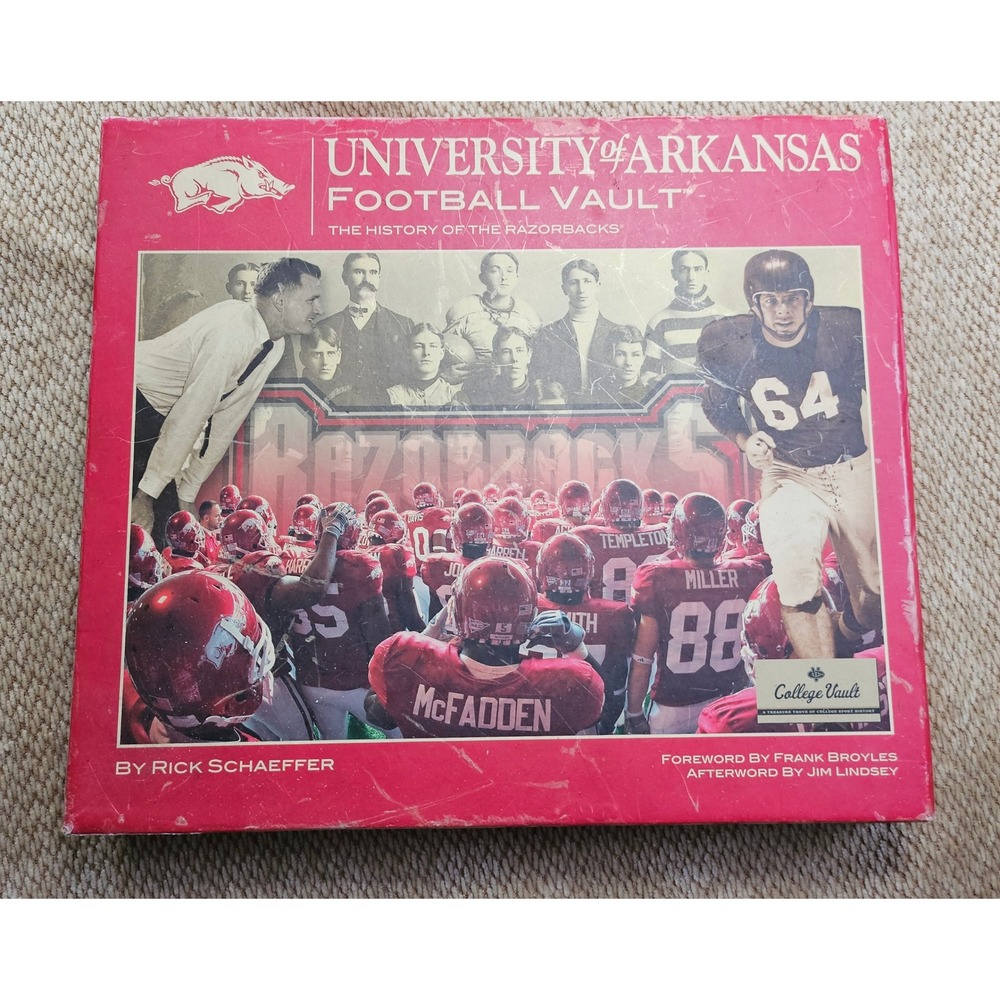Whitman University of Arkansas Football Vault Book OS History of the Razorbacks